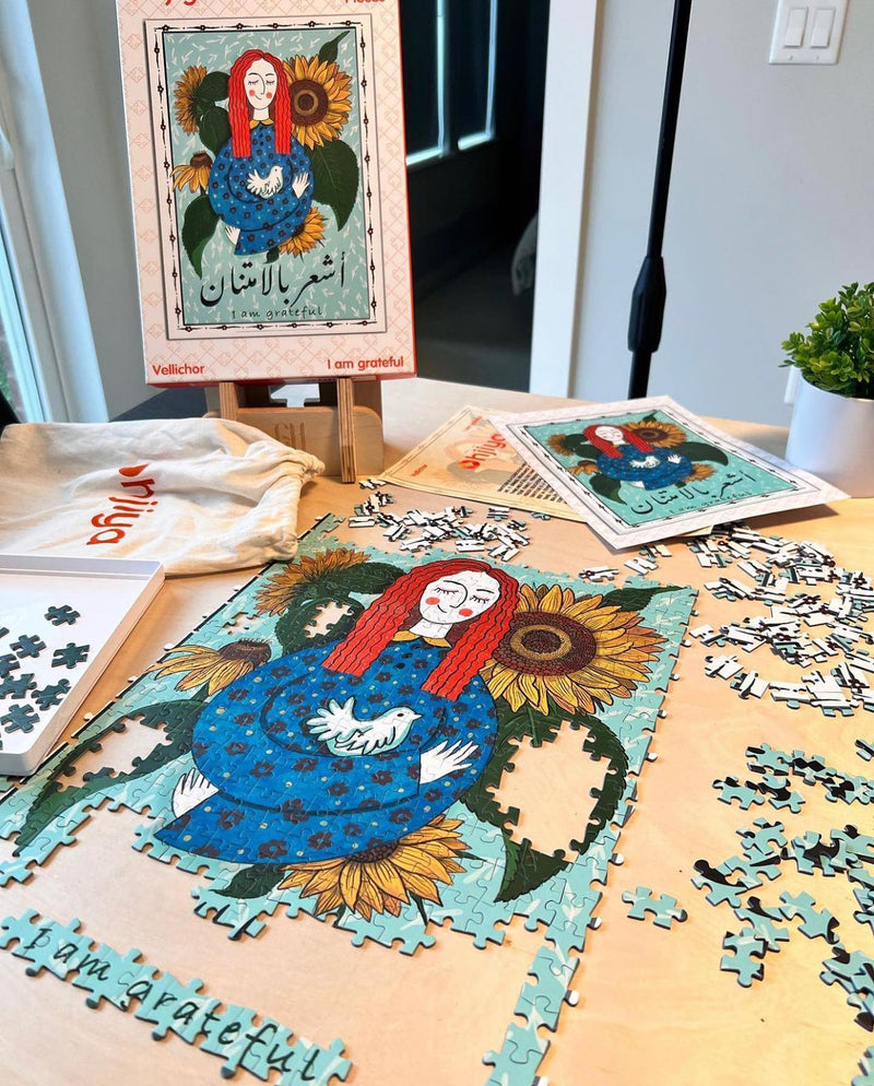 Vellichor: I am grateful | 500 Piece Jigsaw Puzzle