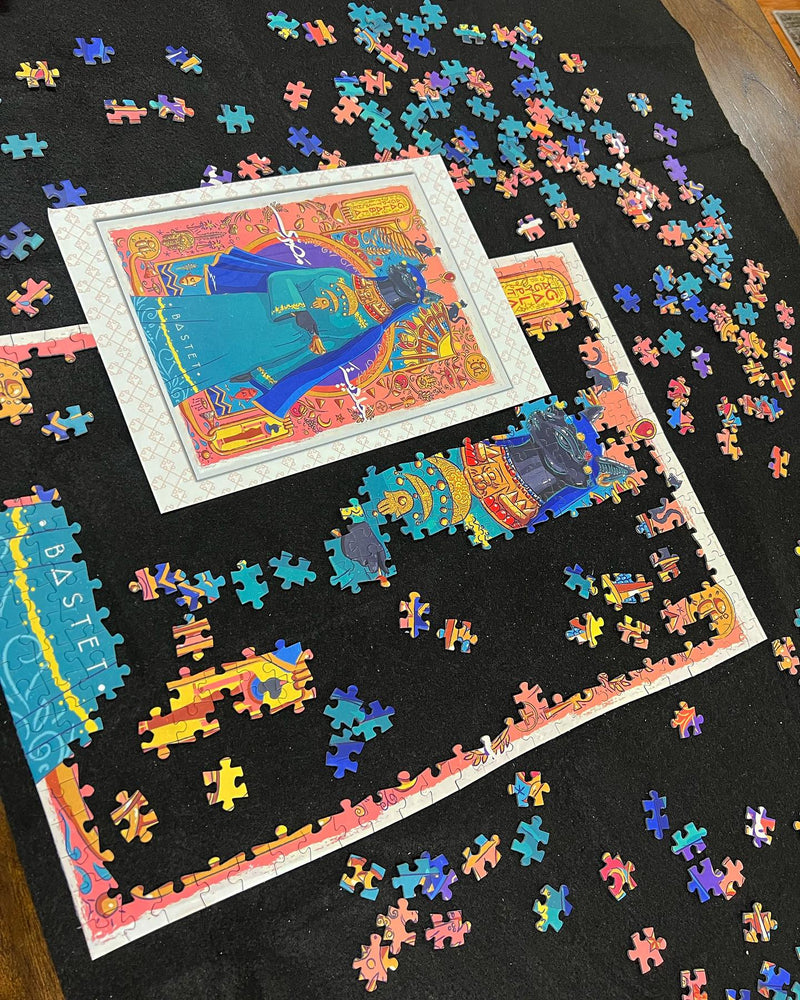 Portrait: Bastet Galabya Masry | 500 Piece Jigsaw Puzzle